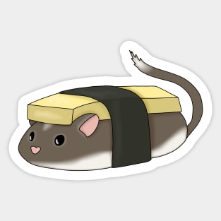 Cute tamagoyakiki gerbil (tamago sushi) Sticker